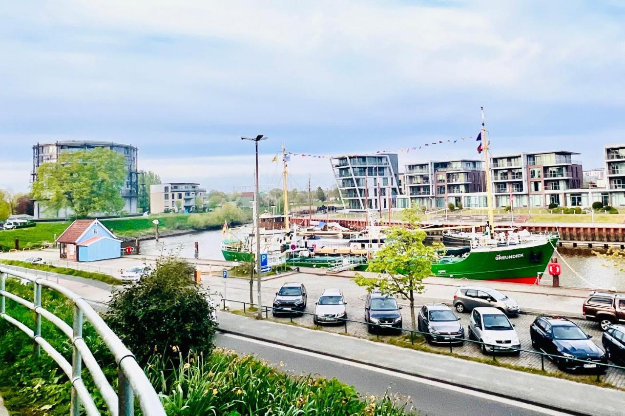 Der Stader Hafenblick Εξωτερικό φωτογραφία